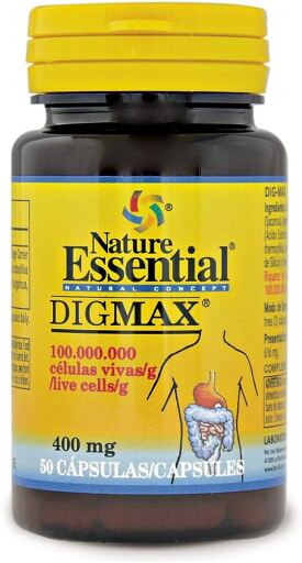 Dig-Max 400 Mg. 50 Capsules