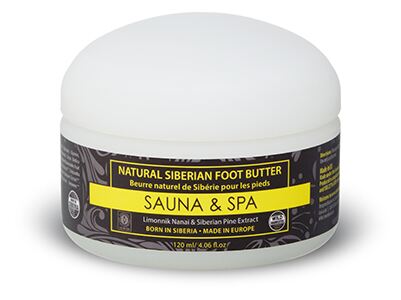 Sauna &amp; Spa Natural Siberian Foot Butter 120 ml