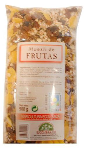 Organic Fruit Muesli without Sugar 500 gr