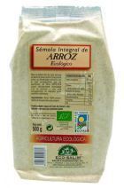 Organic Brown Rice Semolina 500 gr