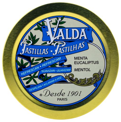 Valda Mint-Eucalyptus Lozenges With Sugar