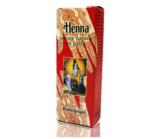 Henna tattoo paste