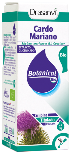 Glycerinated milk thistle 50ml botanical bio