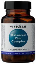 Zinc complex balanced 30 Vegetable Capsules