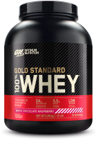 100% Whey Gold White Chocolate Late Raspberry 2,28 kg