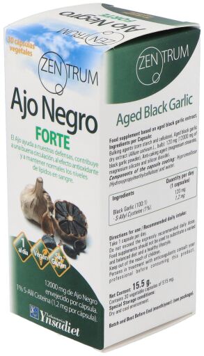 Aged Black Garlic 30 Capsules