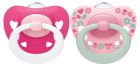 Anatomical Latex Pacifier 2 Units size 3 Assortment