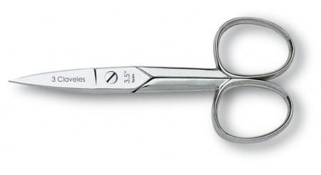 Curved Nail Scissors 3.5" 9 cm