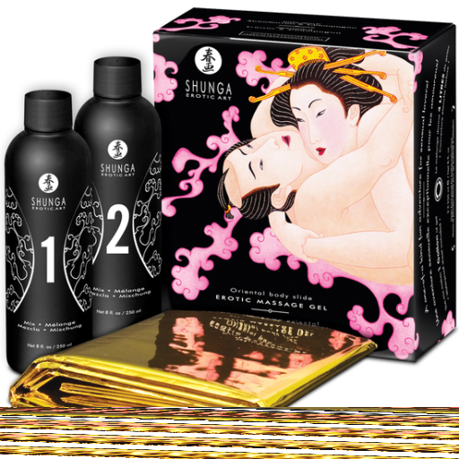 Oriental Body-to-Body Erotic Massage Gel Strawberries With Cava