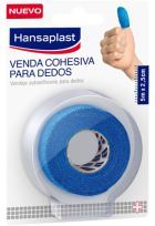 Blue Finger Cohesive Bandage