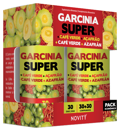 Garcinia Super + Green Coffee + Super Saffron | Compressed