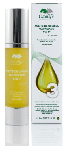 Ozonated Sunflower Oil 50 ml