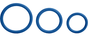 Tri Rings Blue