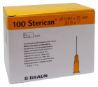 Sterican Yellow Needles 25x9 mm 100 units