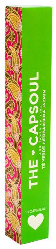 Green Tea, Peppermint &amp; Jasmine 10 nespresso compatible capsules