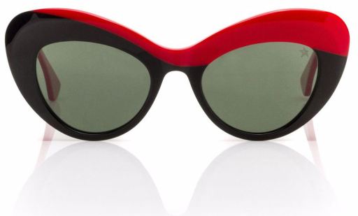 Marilyn 15160 Sunglasses Red Black 55 mm