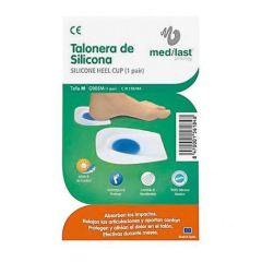 Medium Silicone Heel Pad 2 Units