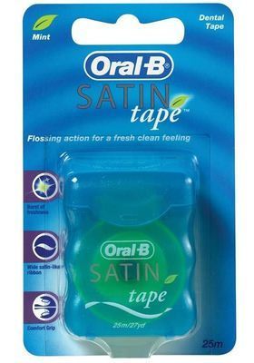 Satin Tape Dental Floss 25 m