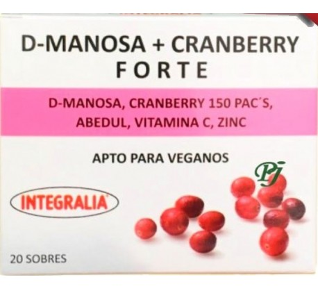 D-Mannose Cranberry 20 Sachets