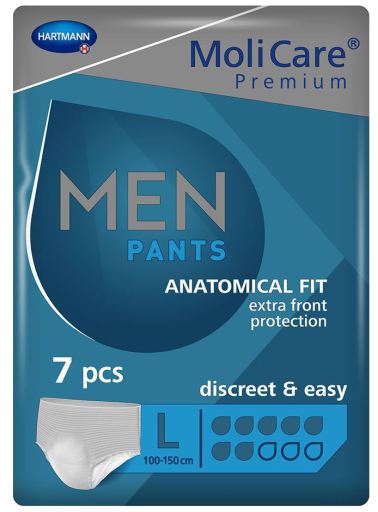 Male Incontinence Diaper 7 Drops L 7 units