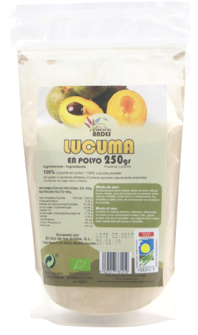 Organic Lucuma Powder 250 gr