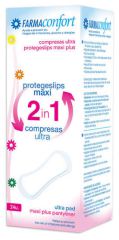 Maxi Panty Liners 2 in 1 Ultra Compress 24 Units