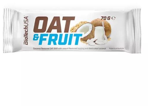 Oat &amp; Fruits Oat Bar Yogurt Coconut 20 x 70 gr