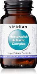 Viridian Horseradish and Garlic Tablets 30 Capsules