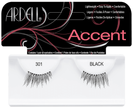 Accent False Eyelashes 301 Black