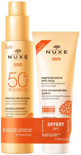 Sun Spray Solaire SPF 50 150 ml + After Sun Shower Shampoo 100 ml