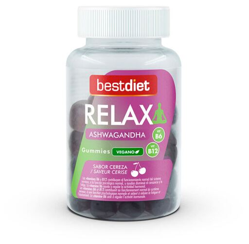 Relax Ashwagandha Gummies 60 Units