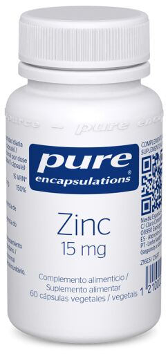 Zinc 15mg 60 Capsules