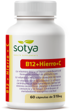 B12 + Iron + C 60 Capsules 510 mg