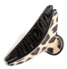 Leopard Print Elongated Clip