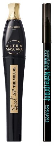 Twist Up Mascara + Contour Clubbing Eyeliner Set 2 Pieces