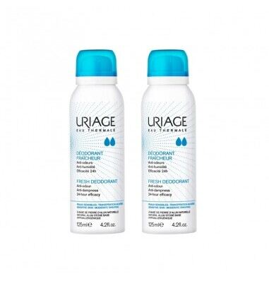 Eau Thermale Duo Refreshing Deodorant Spray 2 x 125 ml