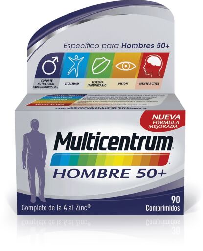 Multivitamin Man +50 90 Tablets