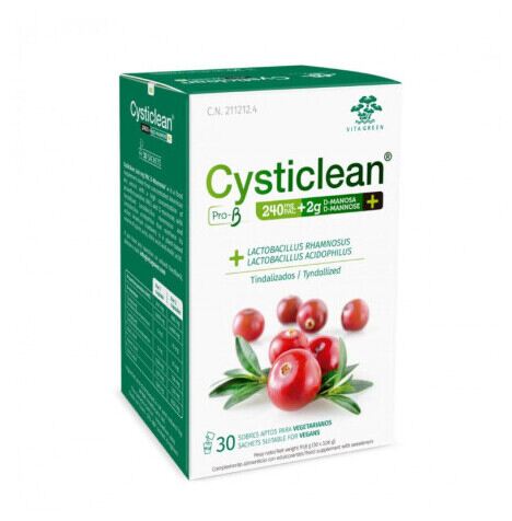 Cysticlean Pro-B D-Mannose 3.06 g 30 Envelopes