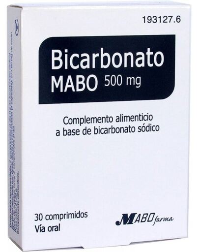 Bicarbonate 500 mg 30 Tablets