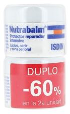 Nutrabalm Intensive Repair Balm for Nose and Lips Duplo 2x10 ml