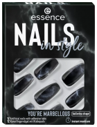 Nails In Style Artificial Nails 17-You&#39;Re Marbellous 12 Units