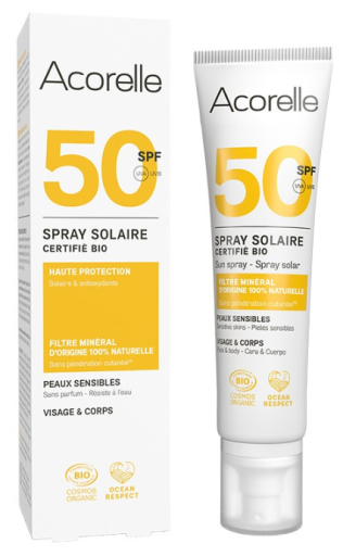 Bio Mineral Filter Solar Spray SPF 50 100 ml