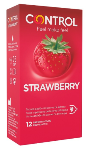 Strawberry Condom 12 Units