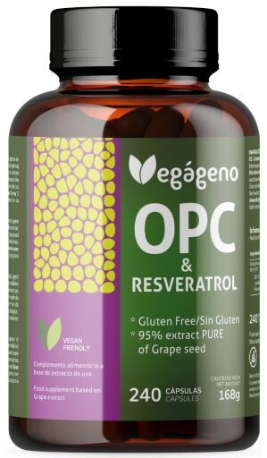 Opc Grape Seed-Resveratrol 240 Capsules