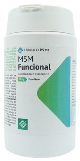 MSM Functional 500 mg 120 Capsules